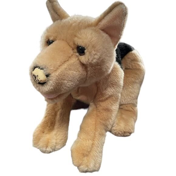 Toys R Us TRU Animal Alley 16" German Shepherd Dog Plush Stuffed Y2K Vintage - Picture 3 of 12